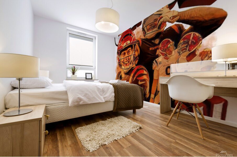 Cincinnati Bengals 36 Mural print