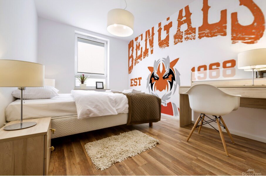 Cincinnati Bengals 41 Mural print