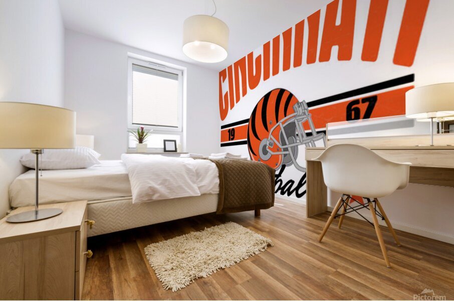 Cincinnati Bengals 45 Mural print