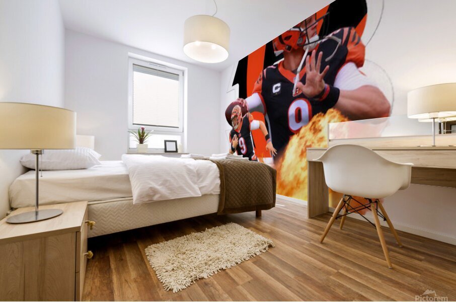 Cincinnati Bengals 46 Mural print