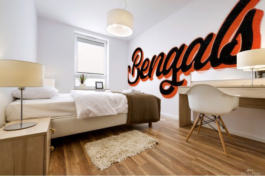 Cincinnati Bengals 3 Mural print