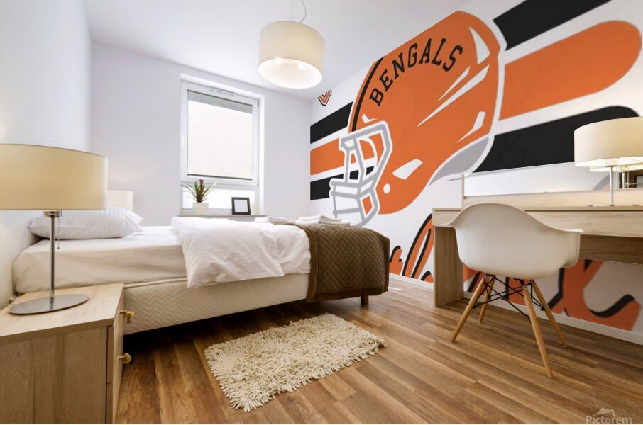 Cincinnati Bengals 4 Mural print
