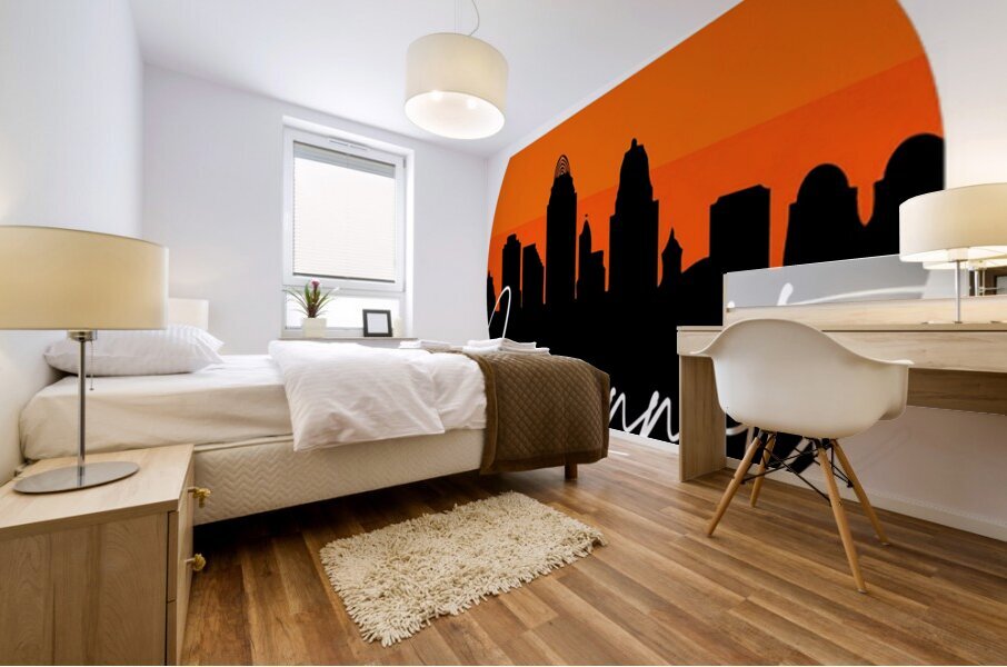 Cincinnati Bengals 7 Mural print