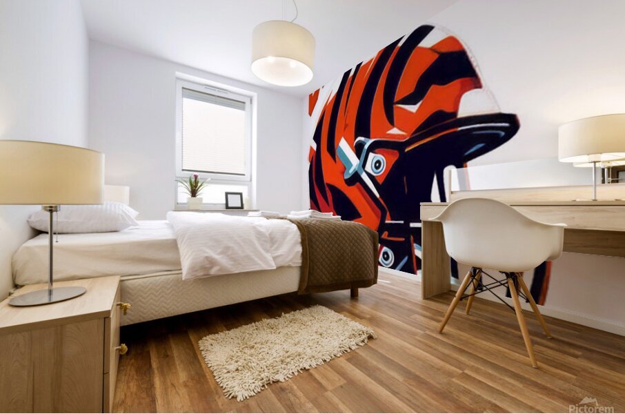 Cincinnati Bengals 45 Mural print