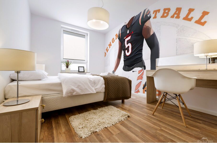 Cincinnati Bengals 47 Mural print