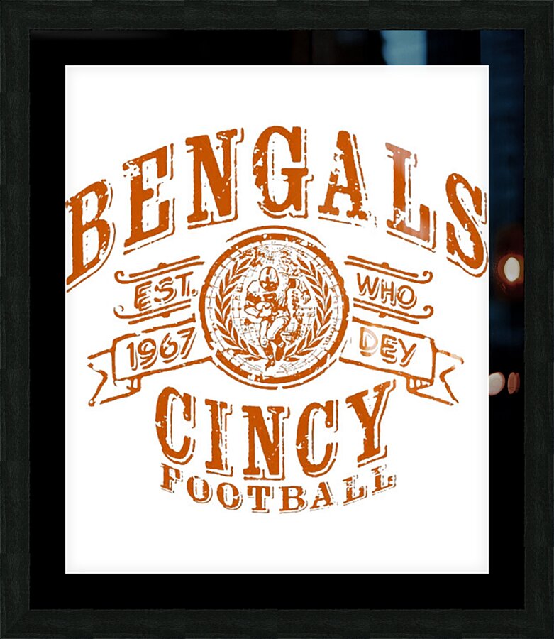 Cincinnati Bengals 7 Picture Frame print