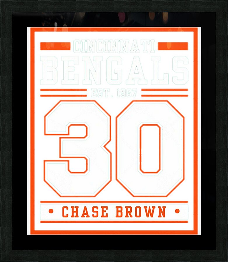 Cincinnati Bengals 10 Picture Frame print