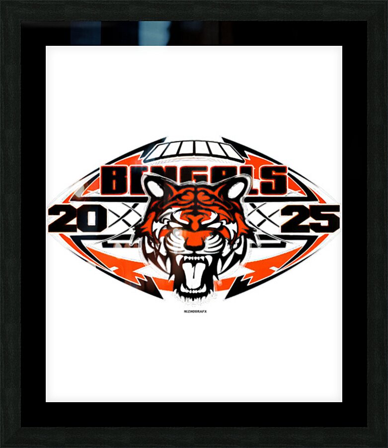 Cincinnati Bengals 17 Picture Frame print