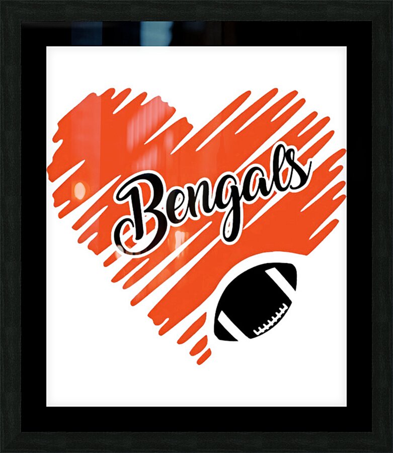 Cincinnati Bengals 21 Picture Frame print