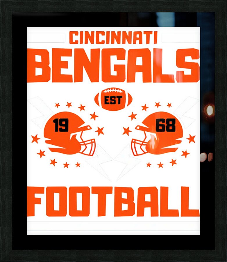 Cincinnati Bengals 22 Picture Frame print