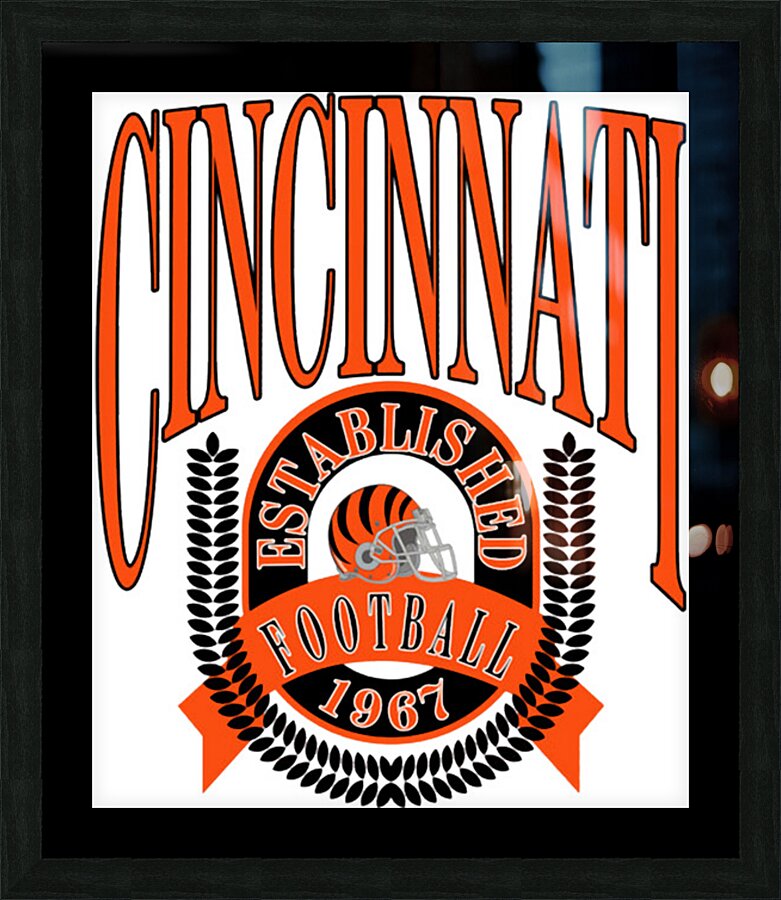 Cincinnati Bengals 28 Picture Frame print