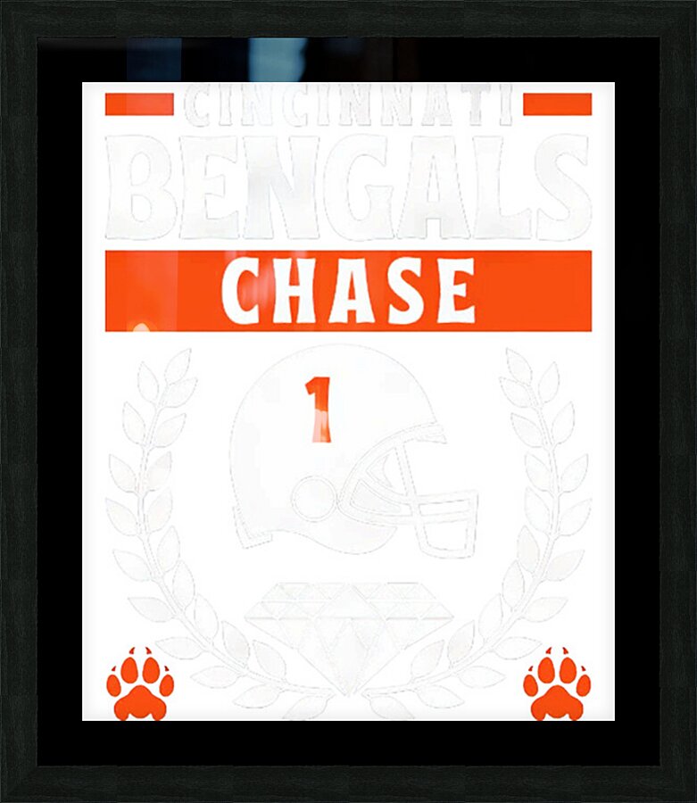 Cincinnati Bengals 33 Picture Frame print