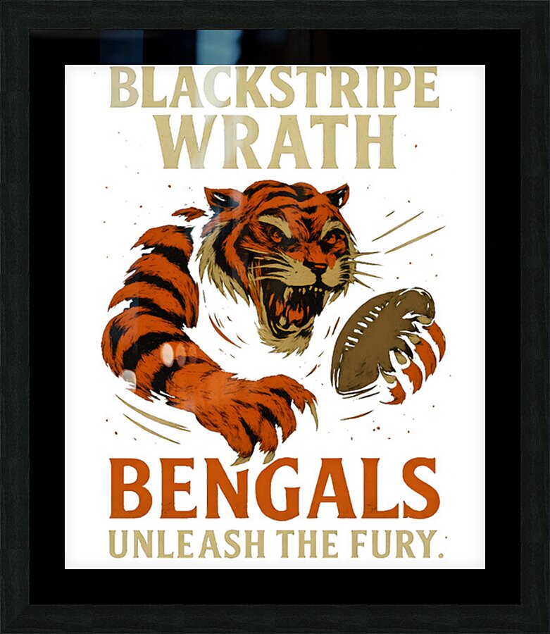 Cincinnati Bengals 39 Picture Frame print