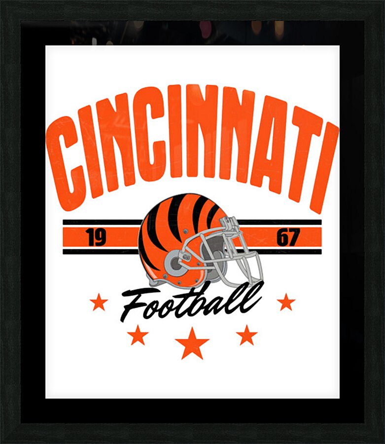Cincinnati Bengals 45 Picture Frame print
