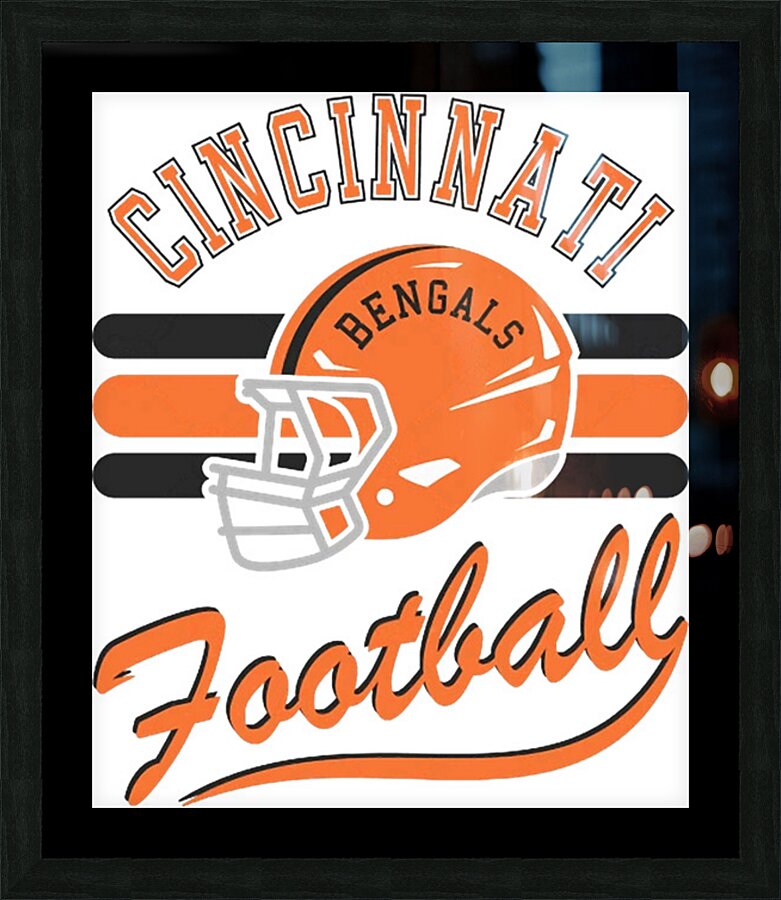 Cincinnati Bengals 4 Picture Frame print