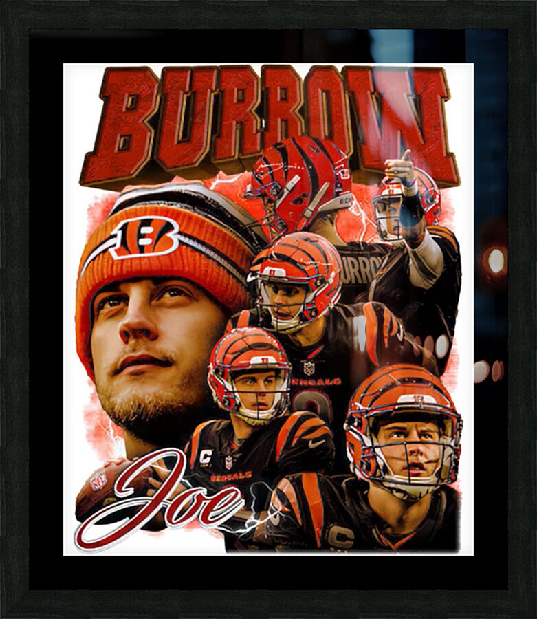 Cincinnati Bengals 33 Picture Frame print