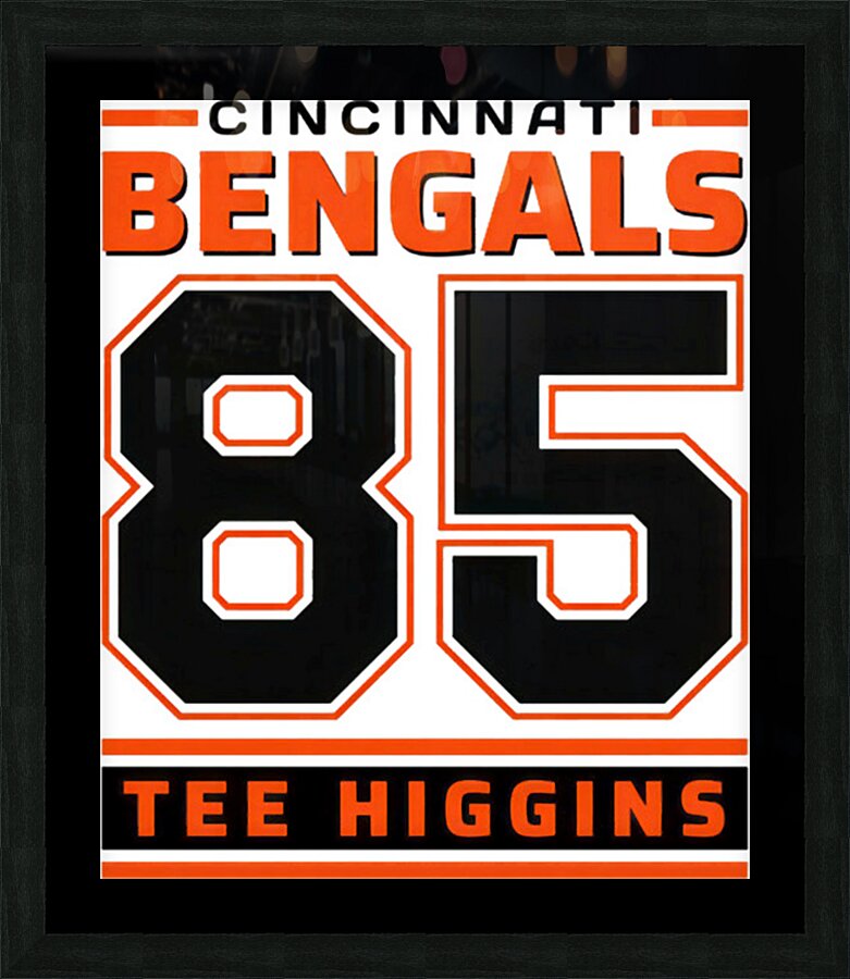 Cincinnati Bengals 34 Picture Frame print