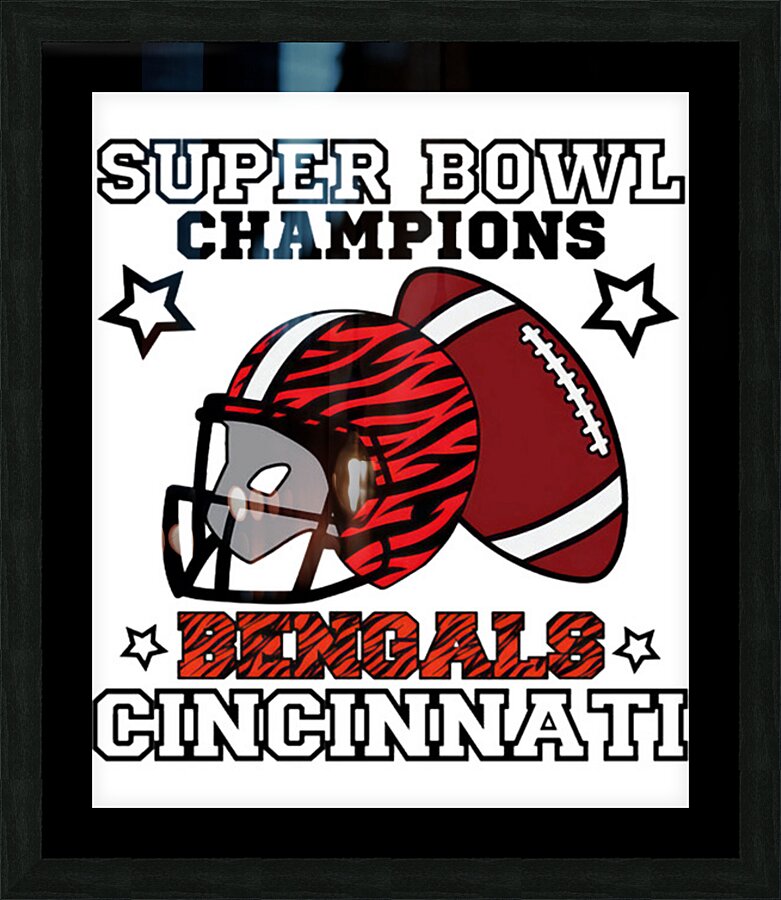 Cincinnati Bengals 36 Picture Frame print