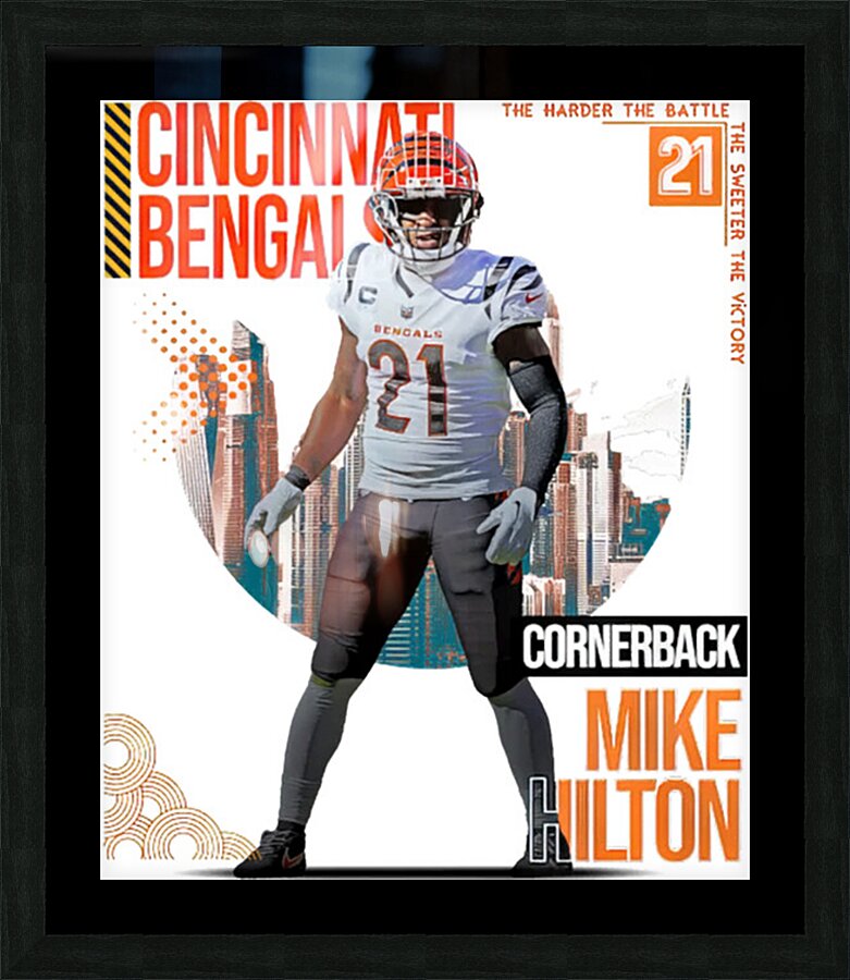 Cincinnati Bengals 39 Picture Frame print