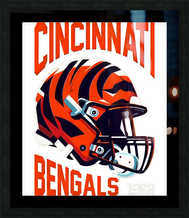 Cincinnati Bengals 45 Picture Frame print