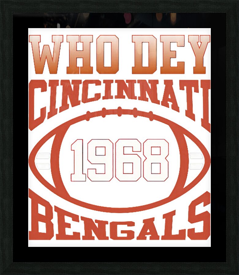 Cincinnati Bengals 2 Picture Frame print