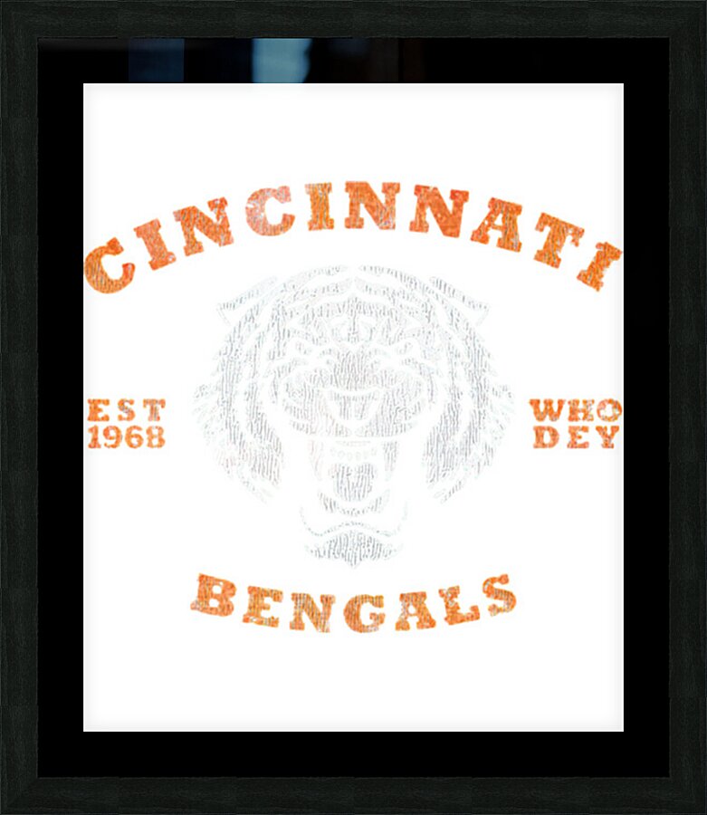 Cincinnati Bengals 4 Picture Frame print