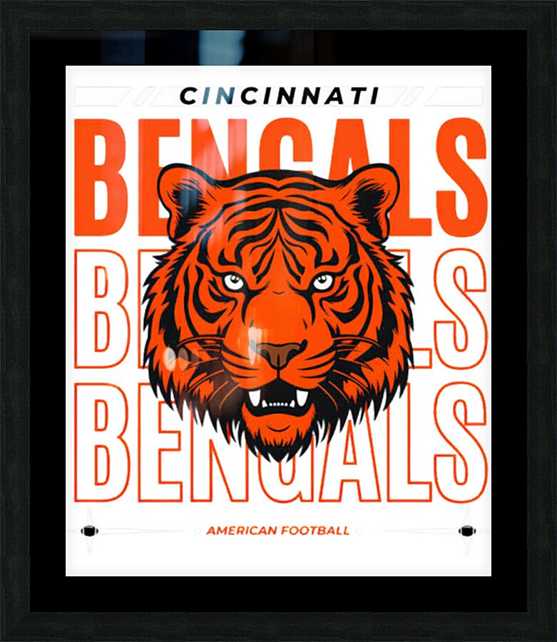 Cincinnati Bengals 5 Picture Frame print