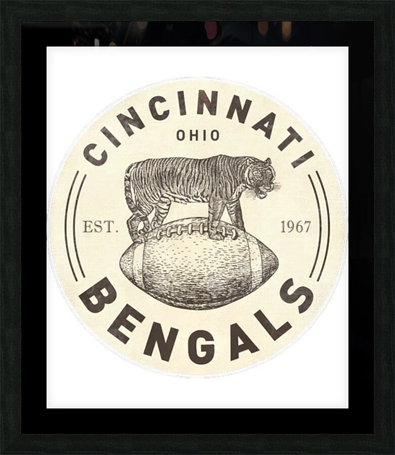 Cincinnati Bengals 7 Picture Frame print