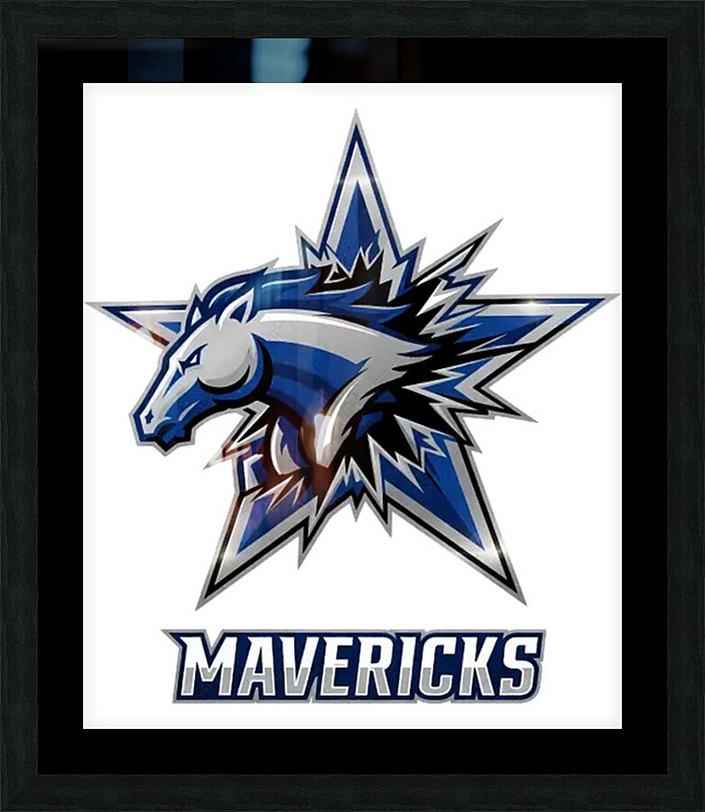 Dallas Mavericks 26 Picture Frame print