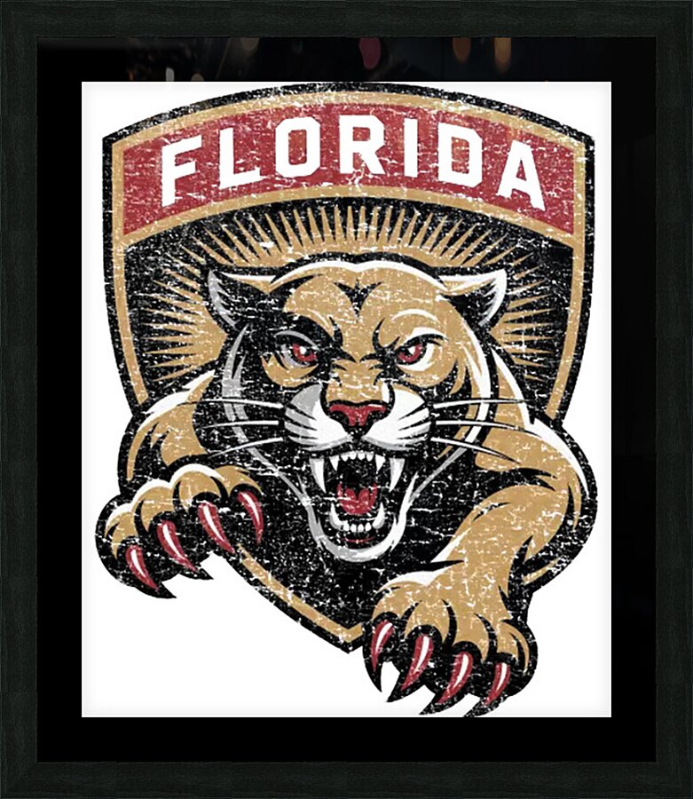 Florida Panthers 4 Picture Frame print