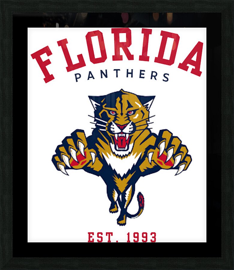 Florida Panthers 7 Picture Frame print