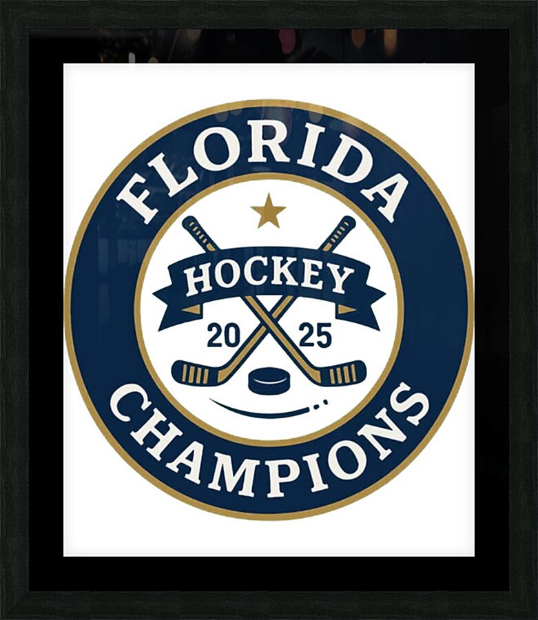 Florida Panthers 27 Picture Frame print