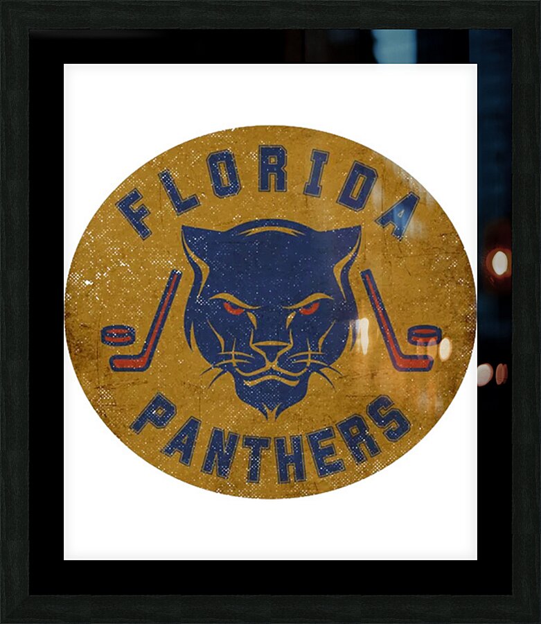 Florida Panthers 35 Picture Frame print