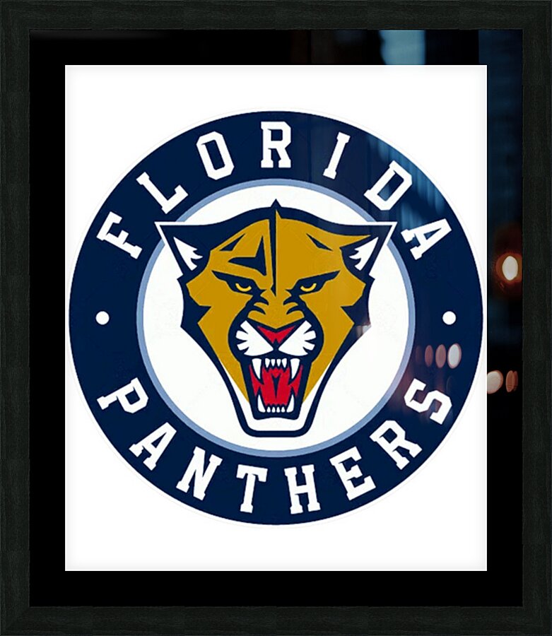 Florida Panthers 36 Picture Frame print
