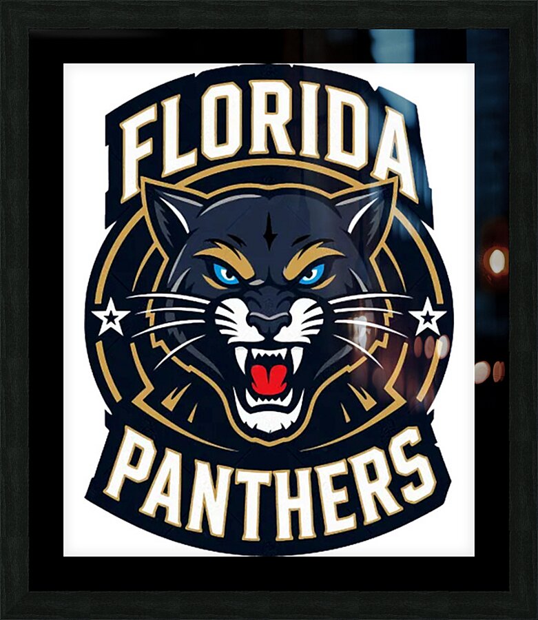 Florida Panthers 38 Picture Frame print
