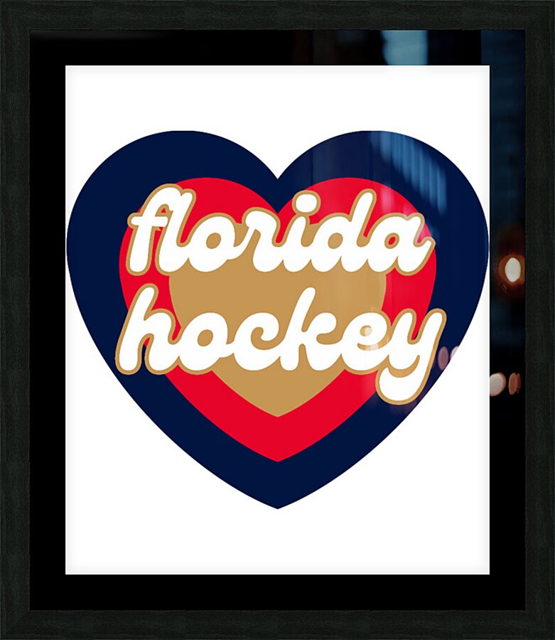 Florida Panthers 41 Picture Frame print