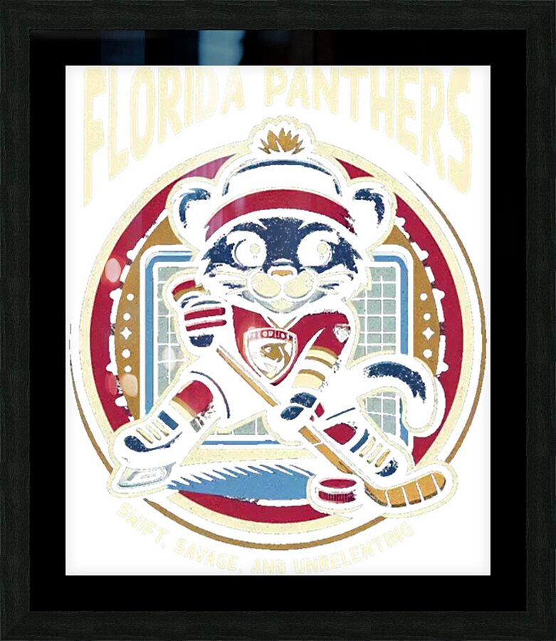 Florida Panthers 46 Picture Frame print