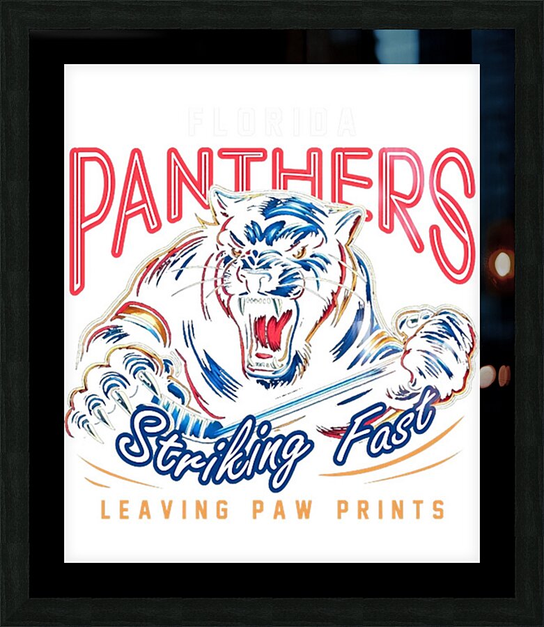 Florida Panthers 16 Picture Frame print