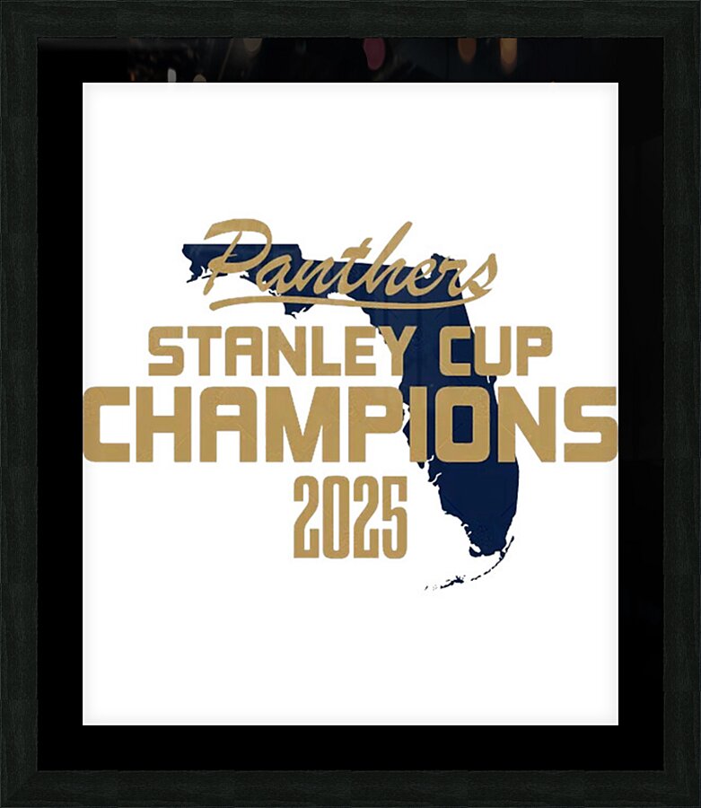 Florida Panthers 21 Picture Frame print