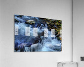 flat rock cascade johnny boyd Acrylic Print