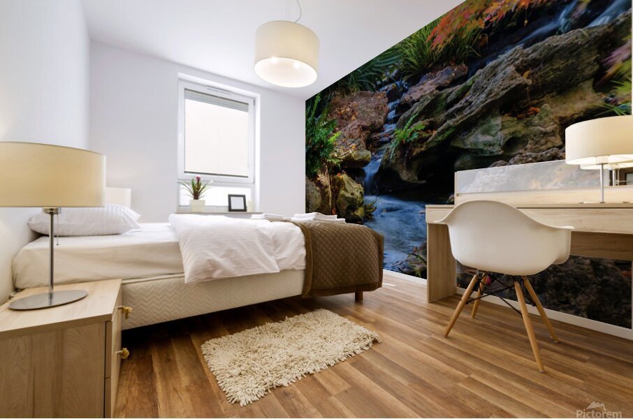 maple falls iv johnny boyd Mural print