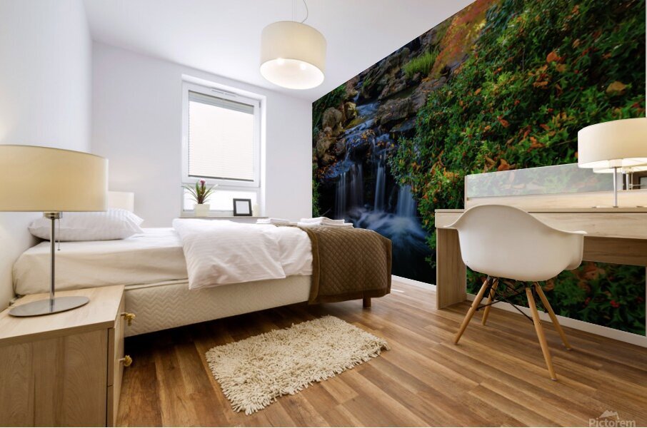 maple falls johnny boyd Mural print