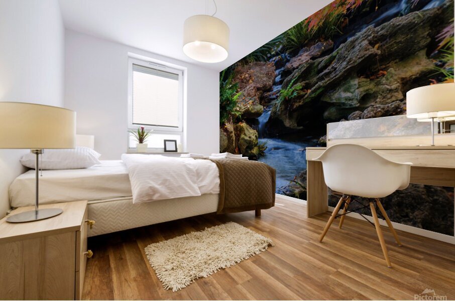 maple falls v johnny boyd Mural print