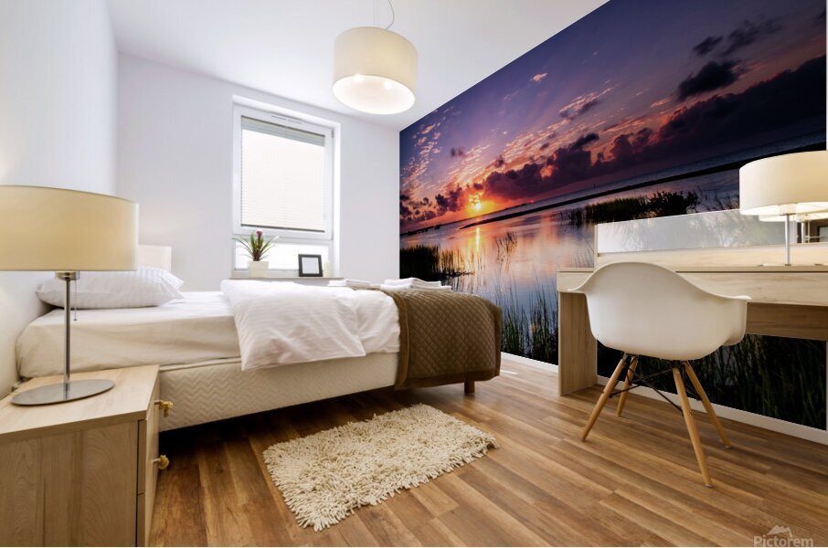 reflection bay johnny boyd Mural print