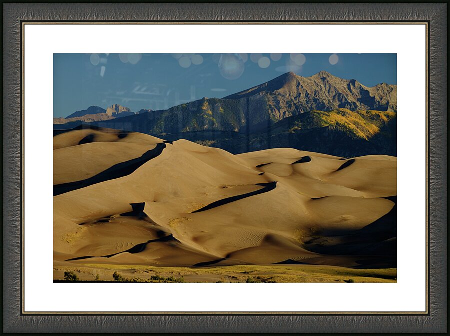 grand dunes johnny boyd Picture Frame print