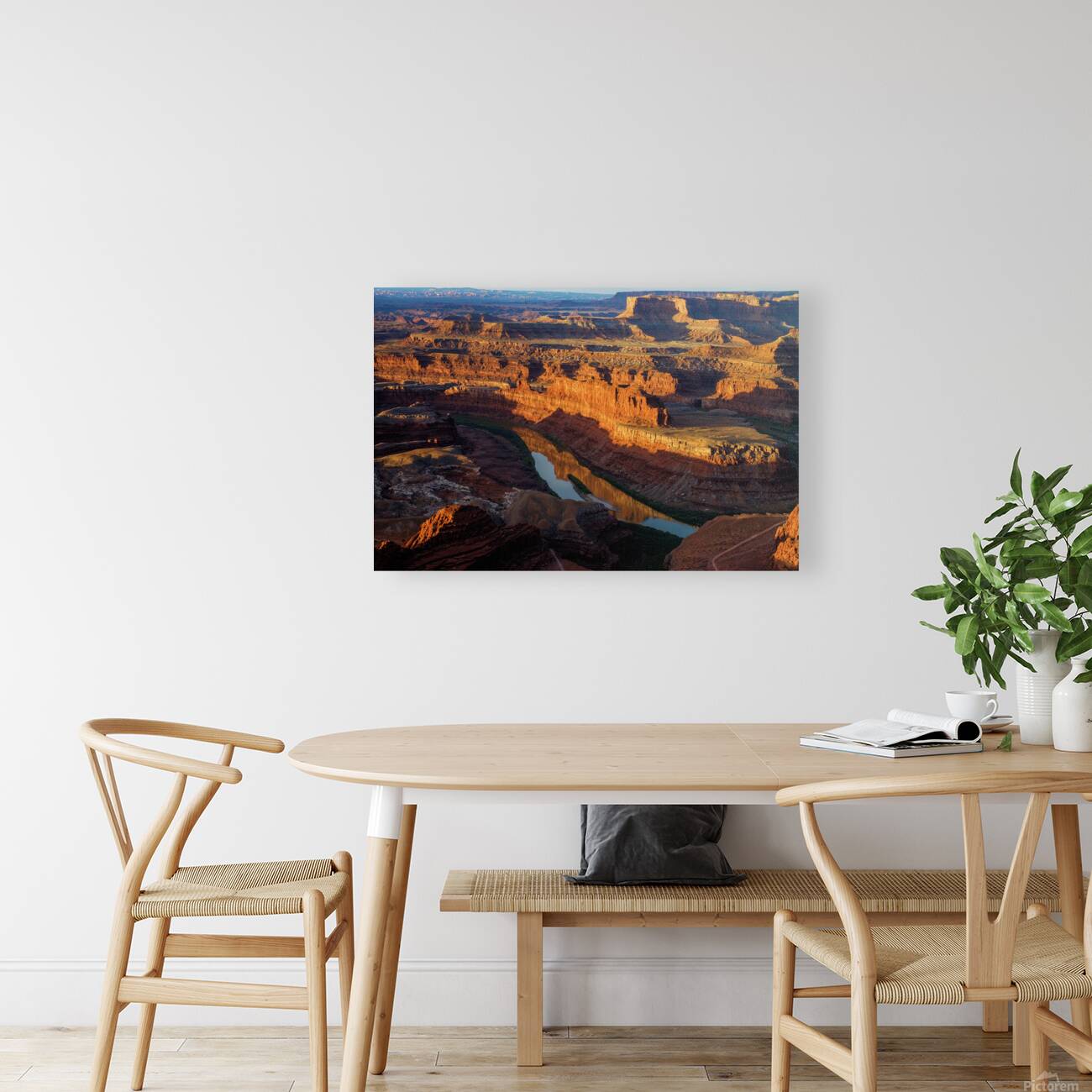canyon wall reflection johnny boyd Reproduction