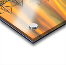 High voltage tower with sunset sky background 1.j Acrylic print