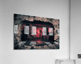 Dark grunge texture background 4 Acrylic Print