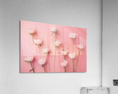 Pastel pink background 2 Acrylic Print