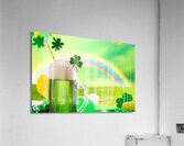 Cold beer for St Acrylic Print